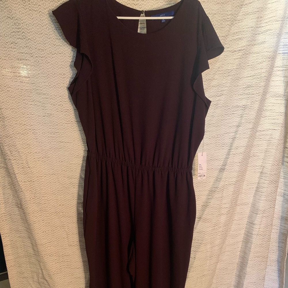 Dark Purple Jumpsuit